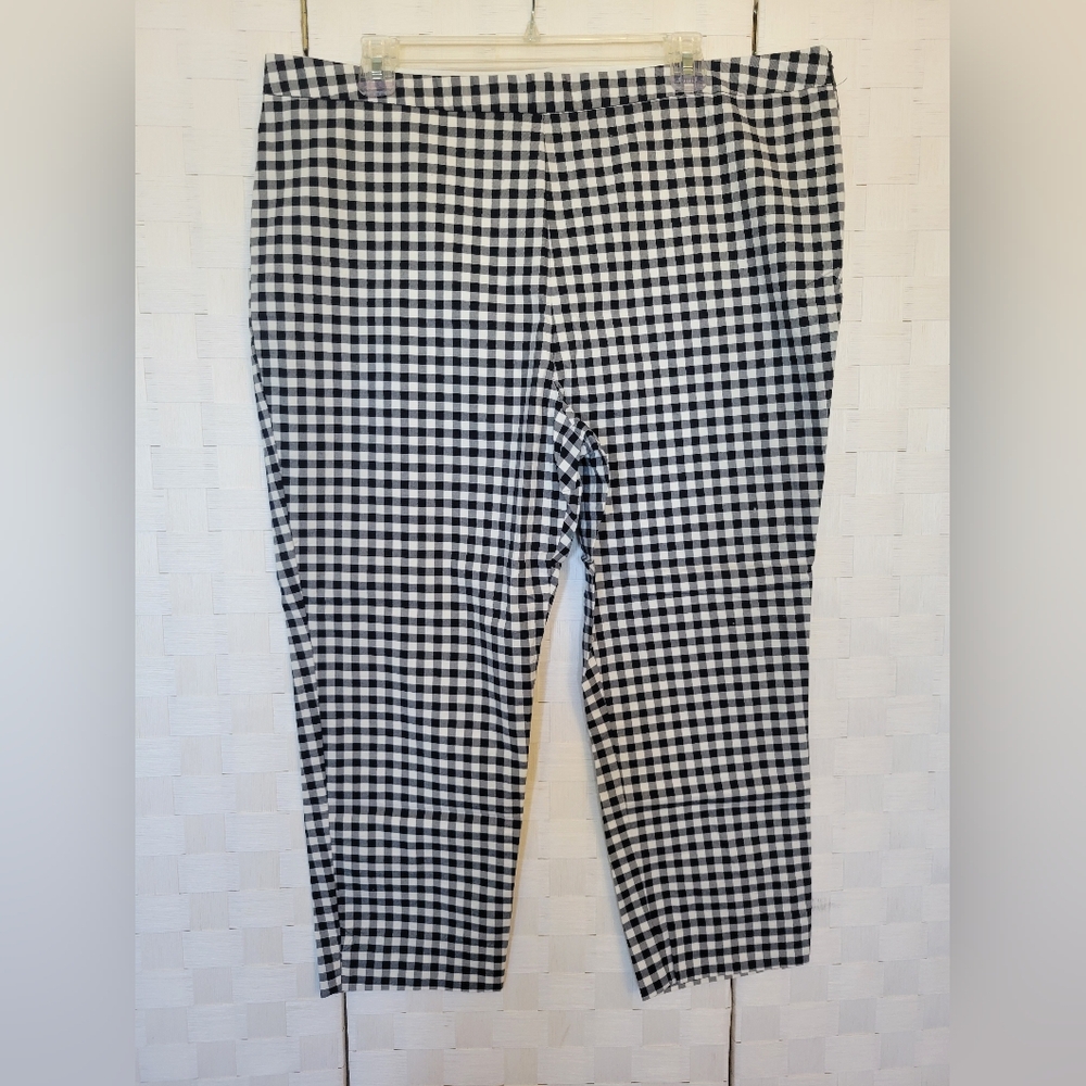 Victoria Beckham for Target Womens  Checkered Capris 18W